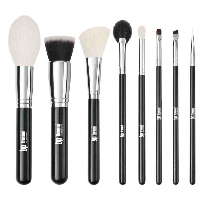 Bronson Professional Premium Makeup Brush Set Soft Bristles for Face Eyes and Lips