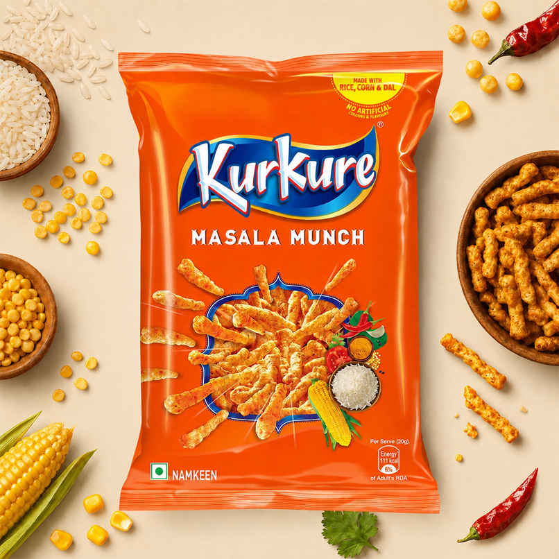 Kurkure Namkeen Masala Munch | Crunchy Snacks Kurkure Namkeen Masala Munch | Crunchy Snacks