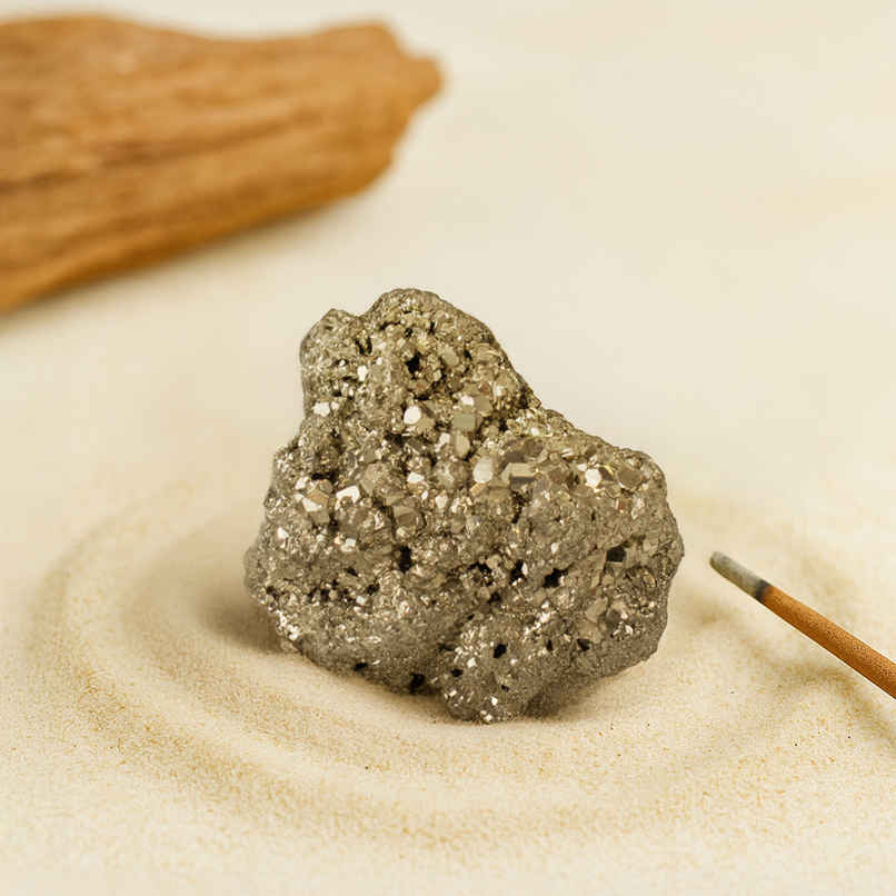 Astrotalk Raw Pyrite Stone 