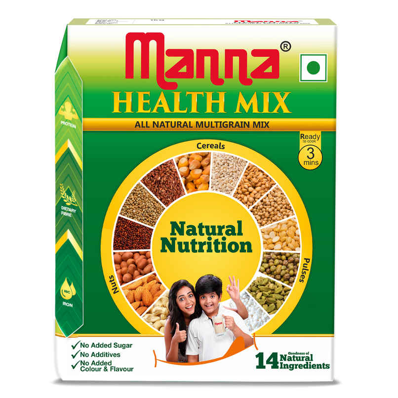 Manna Health Mix- Multigrain Drink For Kids Manna Health Mix- Multigrain Drink For Kids