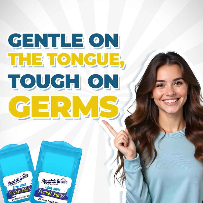 MOUNTAIN BREEZE Sugar Free Strip | Coolmint