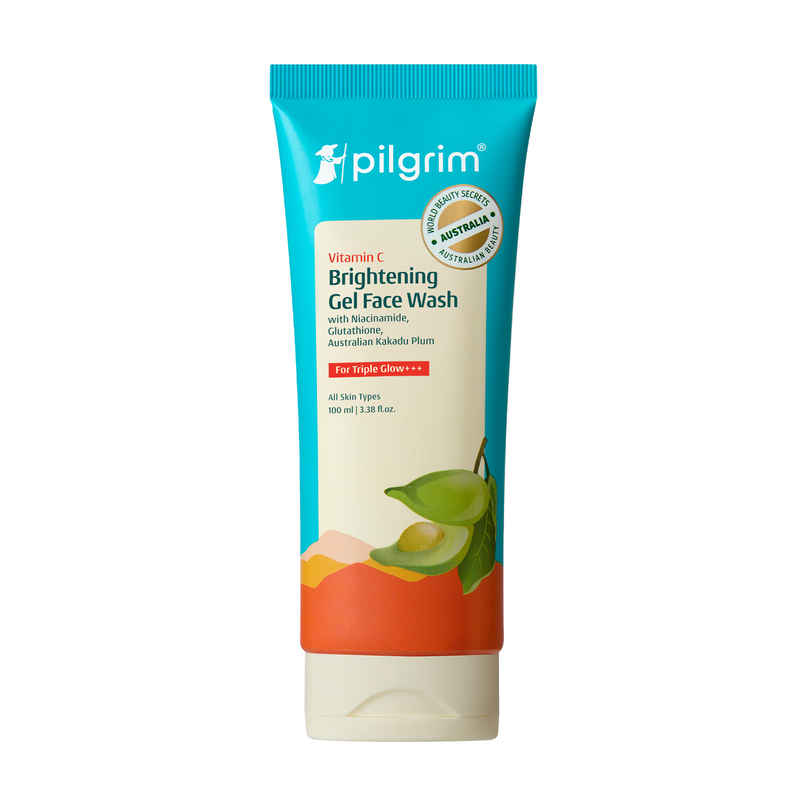Pilgrim Vitamin C Gel Face Wash Kakadu Plum and Lime Pearl