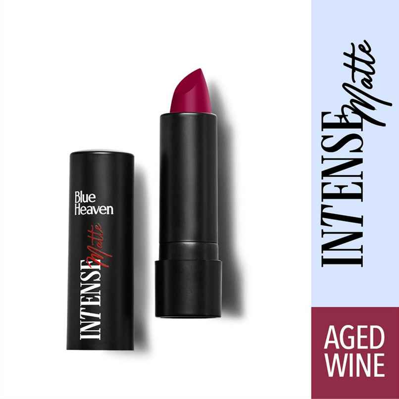 Blue Heaven Intense Matte Lipstick | Aged Wine 308