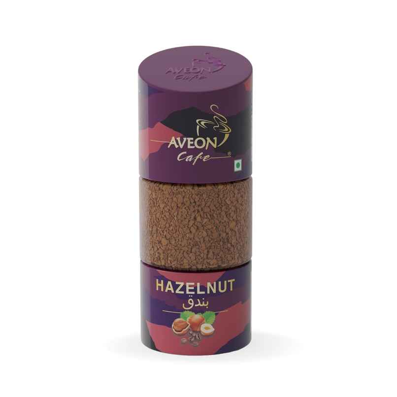Aveon Hazelnut Medium Roast Organic Instant Coffee