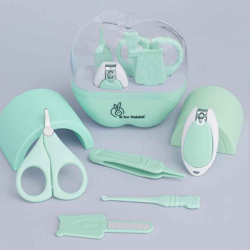 R for Rabbit Stylo Apple Baby Manicure Set Green