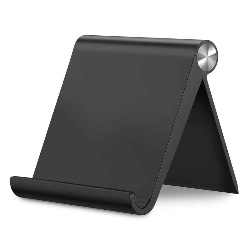 Sounce Multi-Angle Foldable Tablet & Phone Stand | Adjustable Desktop Holder | Black