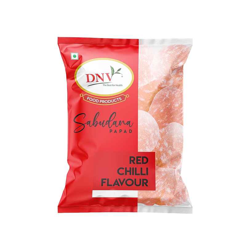 Dnv Red Chilly Sabudana Papad