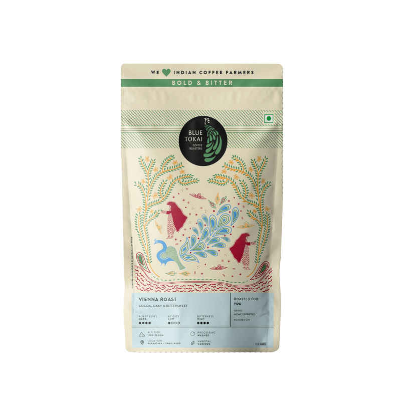 Blue Tokai Vienna Home Espresso Dark Roast Ground Coffee