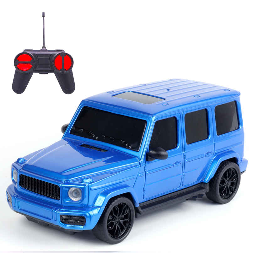 Race N Roll Hi Speed Rechargeable Remote Control Car 1:24 - G Wag Blue