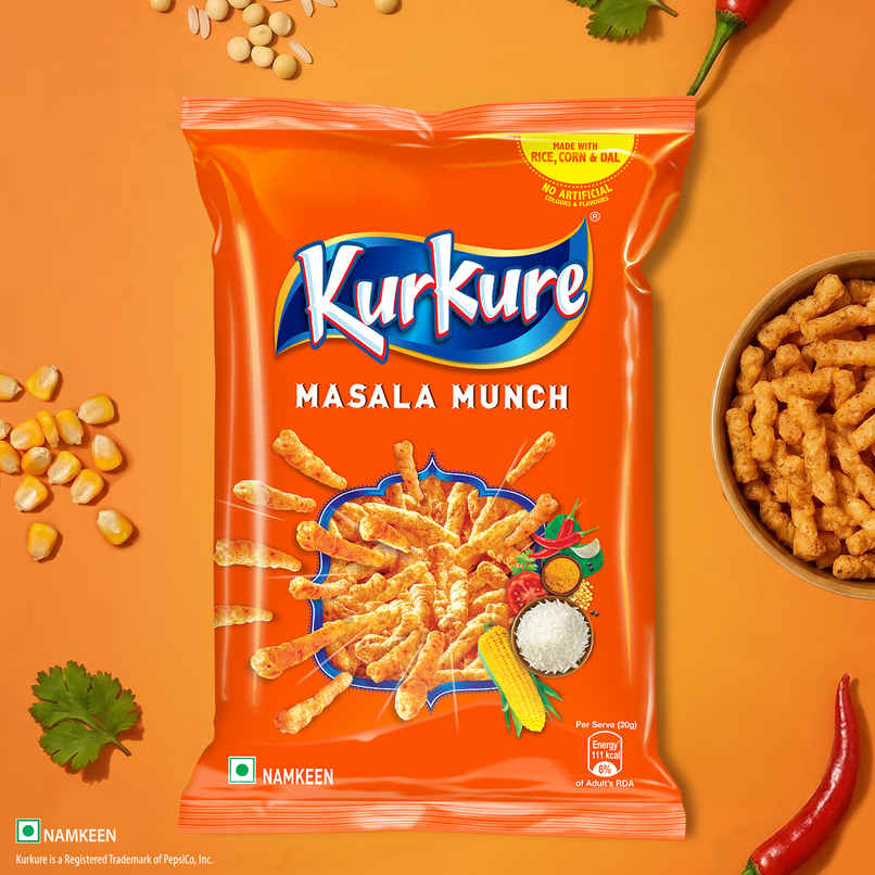 Kurkure Namkeen Masala Munch | Crunchy Snacks Kurkure Namkeen Masala Munch | Crunchy Snacks