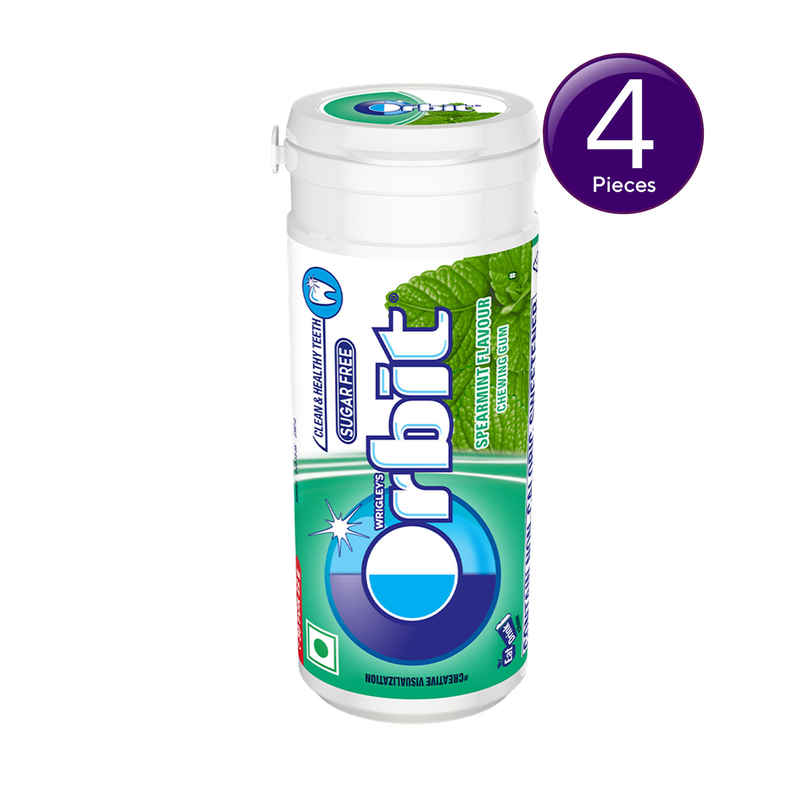 Orbit Sugar-Free Spearmint Chewing Gum Pot Combo