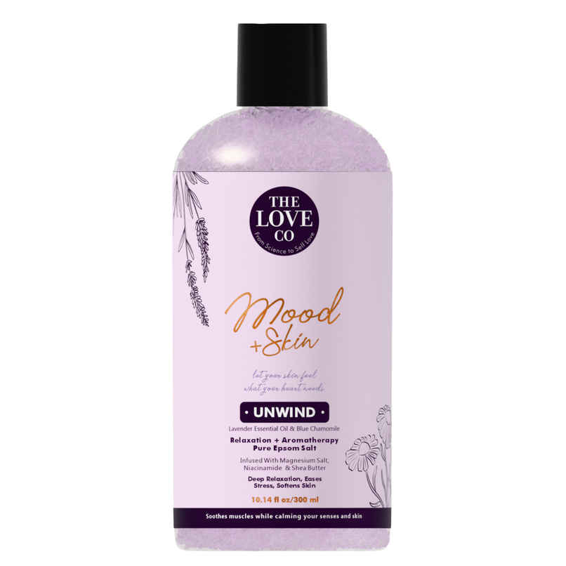 The Love Co Unwind Lavender Epsom Bath Salt | Unscented The Love Co Unwind Lavender Epsom Bath Salt | Unscented