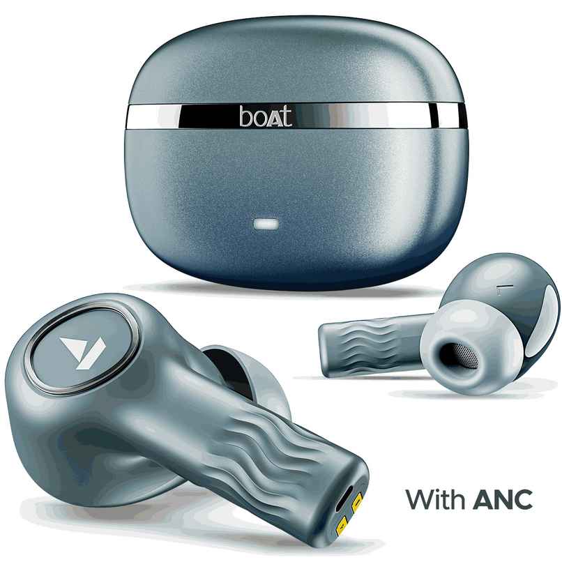 boAt Nirvana Ion with ANC (32db), 120Hrs Playback, Crystal Bionic Mode