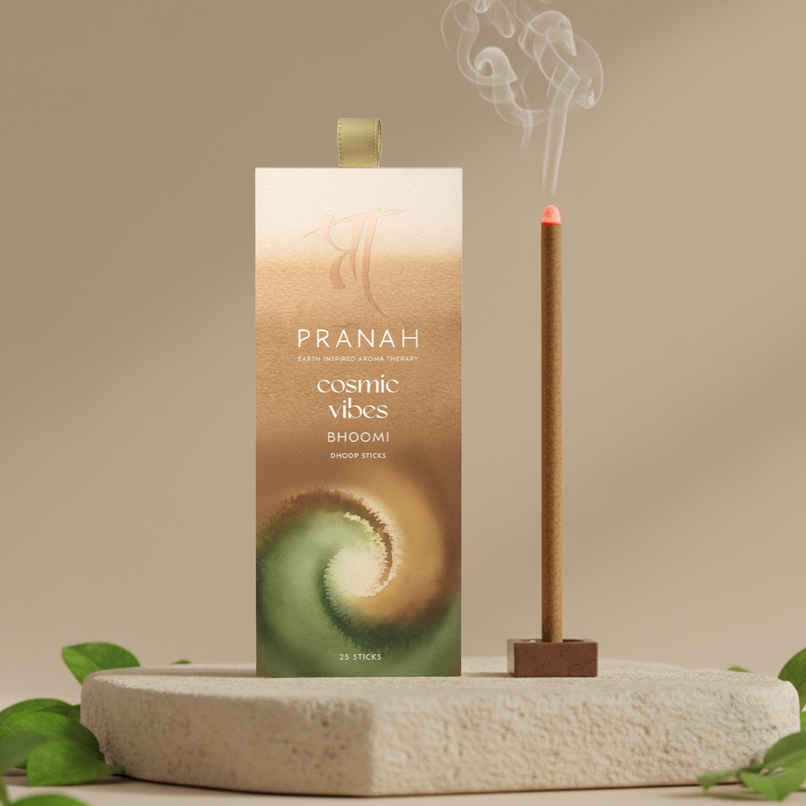 Pranah Cosmic Vibes | Bhoomi | Dhoop Sticks | 25 Sticks