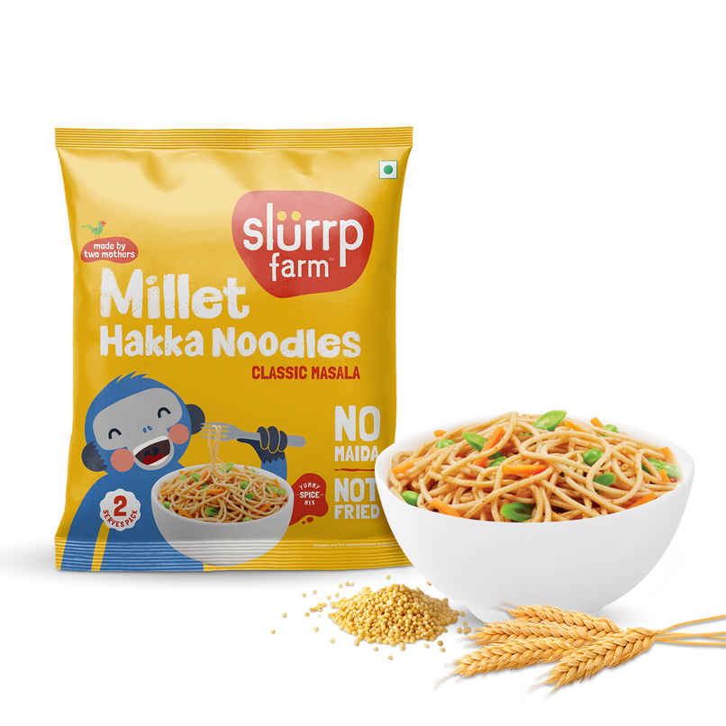 Slurrp Farm Millet Noodles | Classic Masala | Serves 2 Slurrp Farm Millet Noodles | Classic Masala | Serves 2