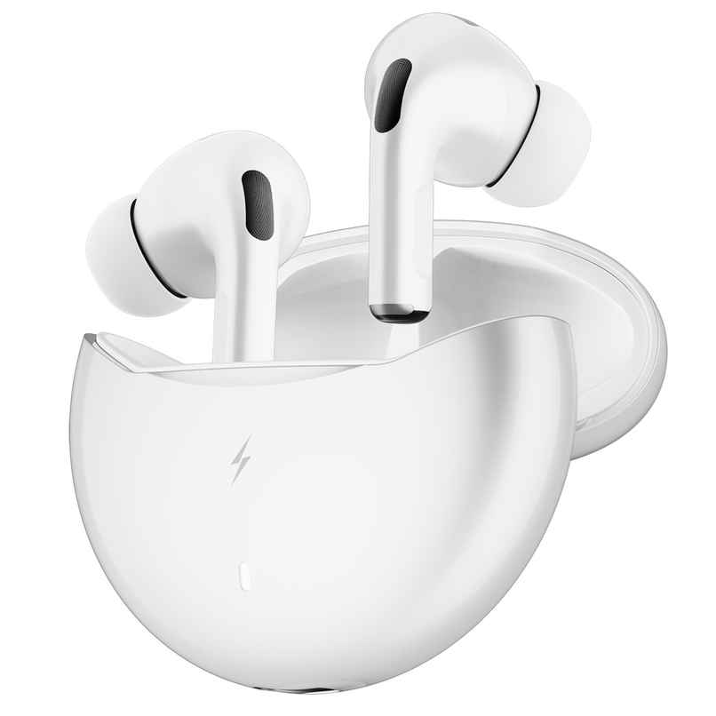 Fire-Boltt Fire Pods Aero TWS Earbud with Custom EQ Profile, Quad Mic ENC & 50H Playtime, Ultra Low 50ms Game Mode, White