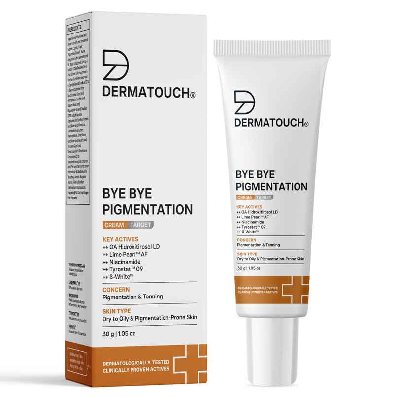 Dermatouch Bye Bye Pigmentation Removal Cream For Women & Men With Niacinamide
