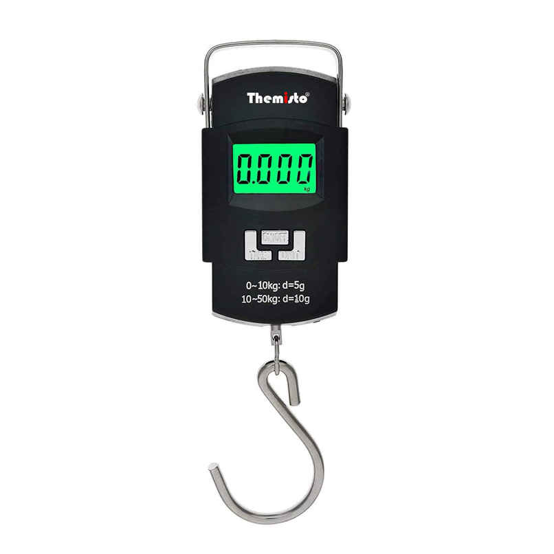 Themisto TH-WS01 Digital Hanging Travel Luggage Scale with Hook | 50kg Capacity Themisto TH-WS01 Digital Hanging Travel Luggage Scale with Hook | 50kg Capacity