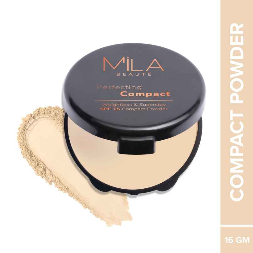 Mila Beaute Superstay Perfecting Compact Powder Spf 15 - 201 Natural