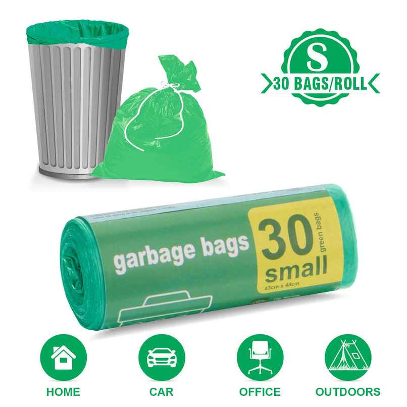 Smart One Garbage Bag Roll Green - Small - 17 x 19 Inch Smart One Garbage Bag Roll Green - Small - 17 x 19 Inch