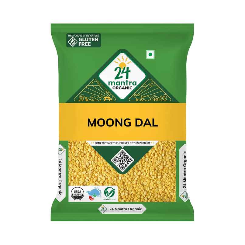 24 Mantra Organic Moong Dal