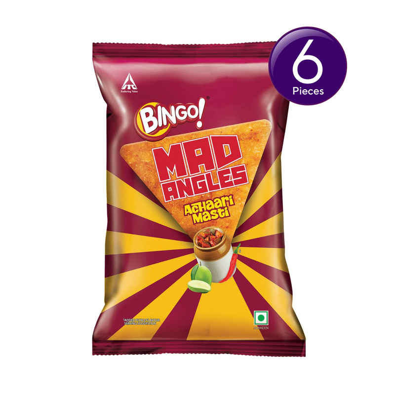Bingo! Mad Angles Achaari Masti Crisps Combo Bingo! Mad Angles Achaari Masti Crisps Combo