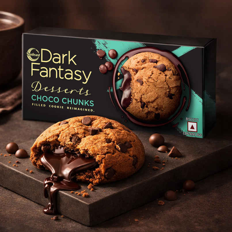 Sunfeast Dark Fantasy Desserts Choco Chunks Filled Cookie Reimagined Sunfeast Dark Fantasy Desserts Choco Chunks Filled Cookie Reimagined