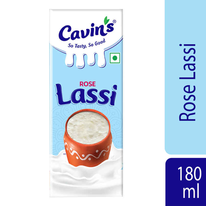 Cavin's Rose Lassi, Refreshing Yogurt Drink with a Hint of Rose Flavour