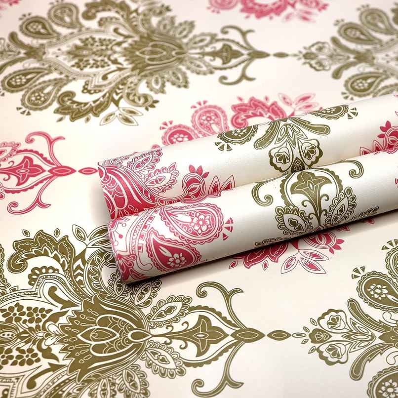 Wollzo Floral | 5340 Self Adhesive Wallpaper | Multicolour | 45 x 500 Cm Wollzo Floral | 5340 Self Adhesive Wallpaper | Multicolour | 45 x 500 Cm