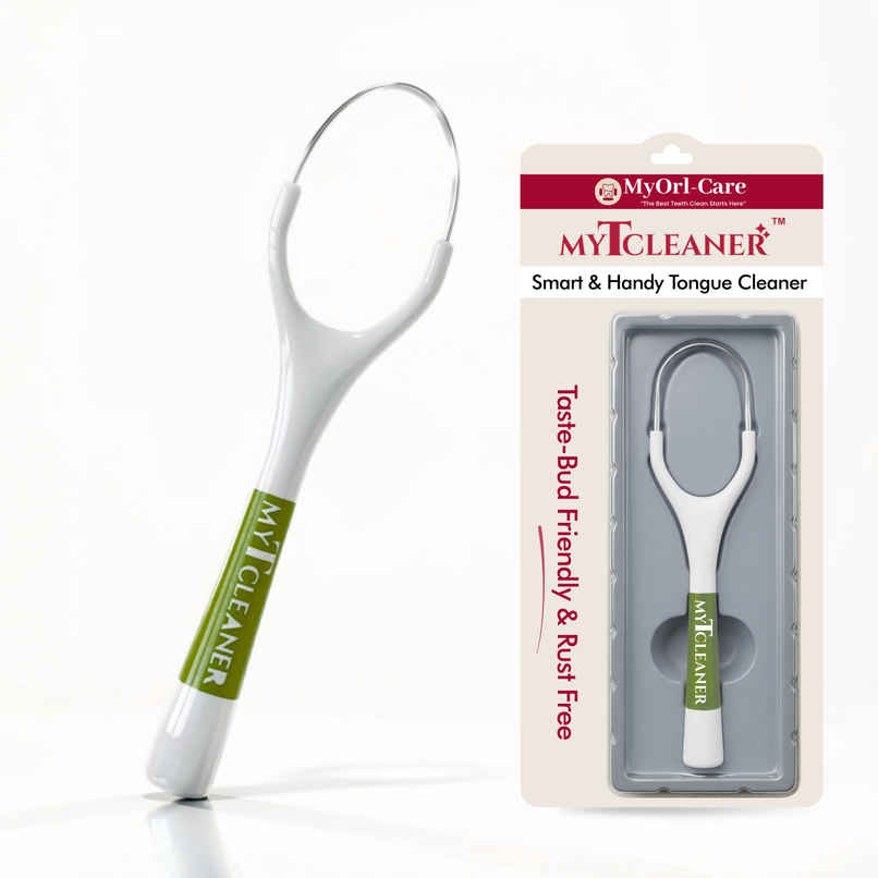 My Orl-Care Single Handed Premium Stainless Steel Tongue Cleaner My Orl-Care Single Handed Premium Stainless Steel Tongue Cleaner