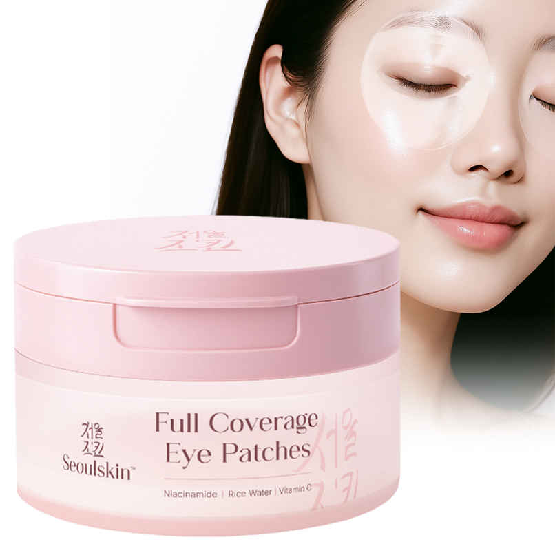 Seoulskin 360 Full Coverage Eye Patches | Dark Circles, Puffiness and Fine Lines Care