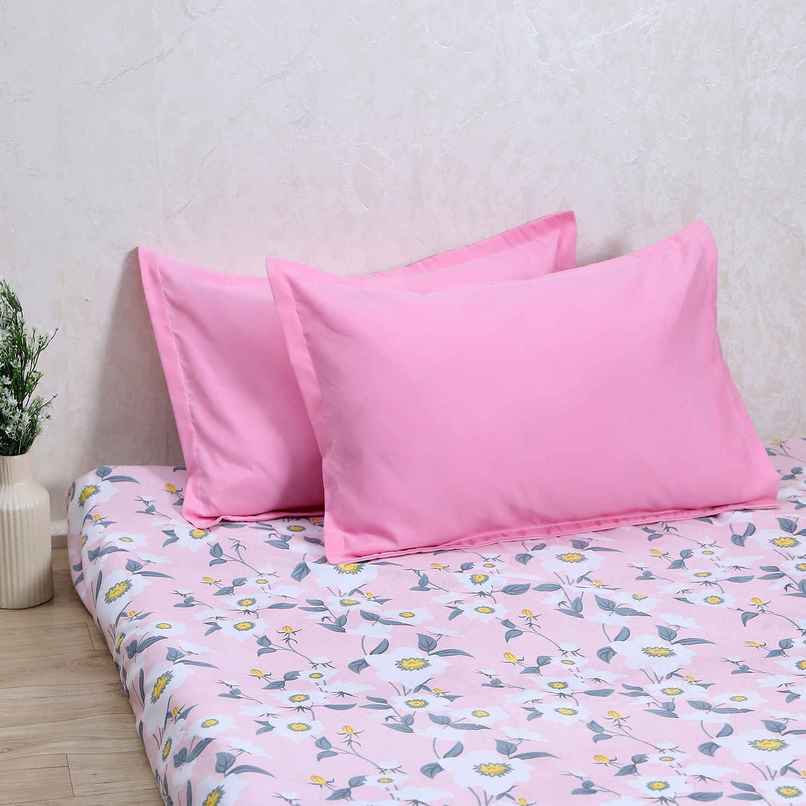 Status Pillow Cover Set Of 2 46 Cm x 69 Cm - Pink