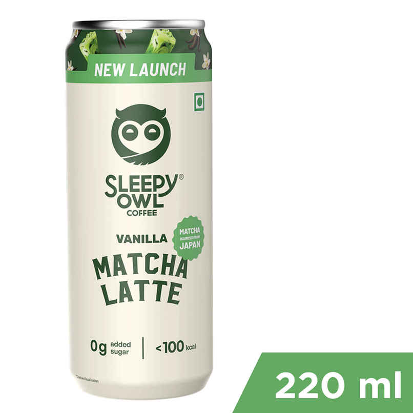 Sleepy Owl Vanilla Matcha Latte Can | Ready to Drink Authentic Japanese Matcha Tea Sleepy Owl Vanilla Matcha Latte Can | Ready to Drink Authentic Japanese Matcha Tea