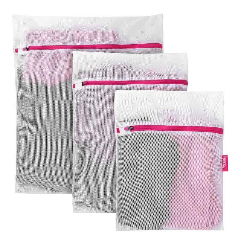 Perpetual Reusable Laundry Mesh Bags | Zippered Wash Bags | Undergarments Organizer | Pack of 3