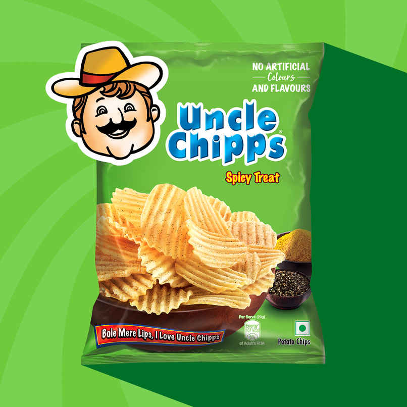 Uncle Chipps Spicy Treat | Crunchy Potato Chips Uncle Chipps Spicy Treat | Crunchy Potato Chips