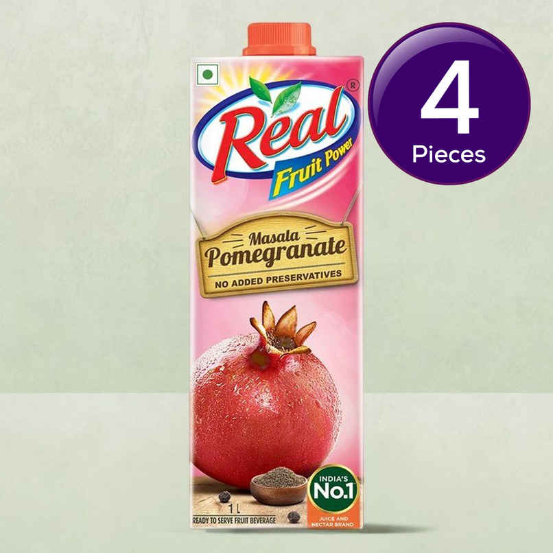 Dabur Real Masala Pomegranate Fruit Juice Combo