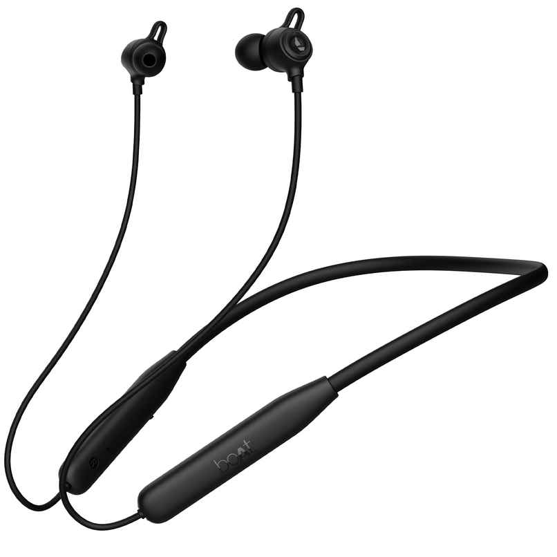 boAt Rockerz 109 BT Neckband with 40H Playtime, ENx Technology, BTv5.3 & BEAST Mode - Active Black boAt Rockerz 109 BT Neckband with 40H Playtime, ENx Technology, BTv5.3 & BEAST Mode - Active Black