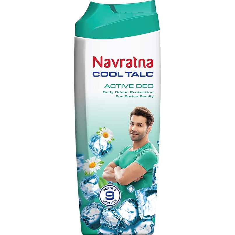 Navratna Cool Talc - Active Deo