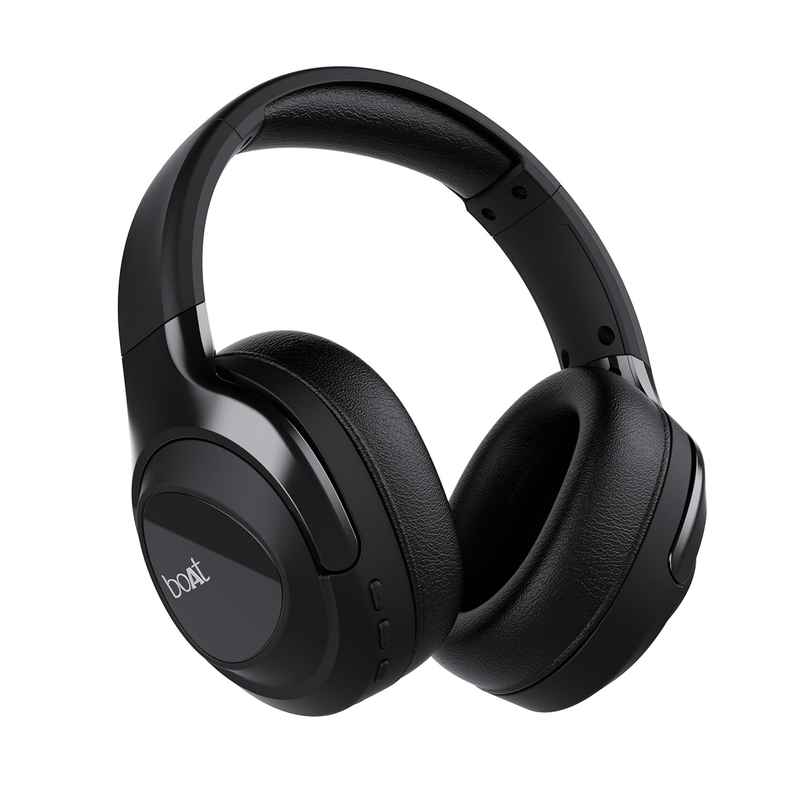 boAt Nirvana Eutopia BT Headphones w/ 20H Playtime, Head Tracking & Spatial Audio (Primia Black)