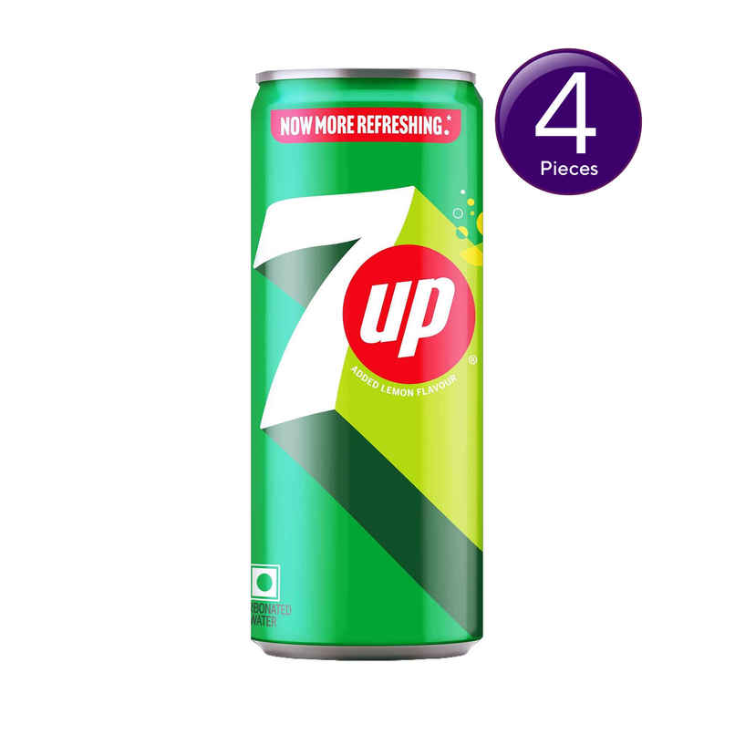 7 Up Lemon Soft Drink Can Combo | Carbonated Beverage
