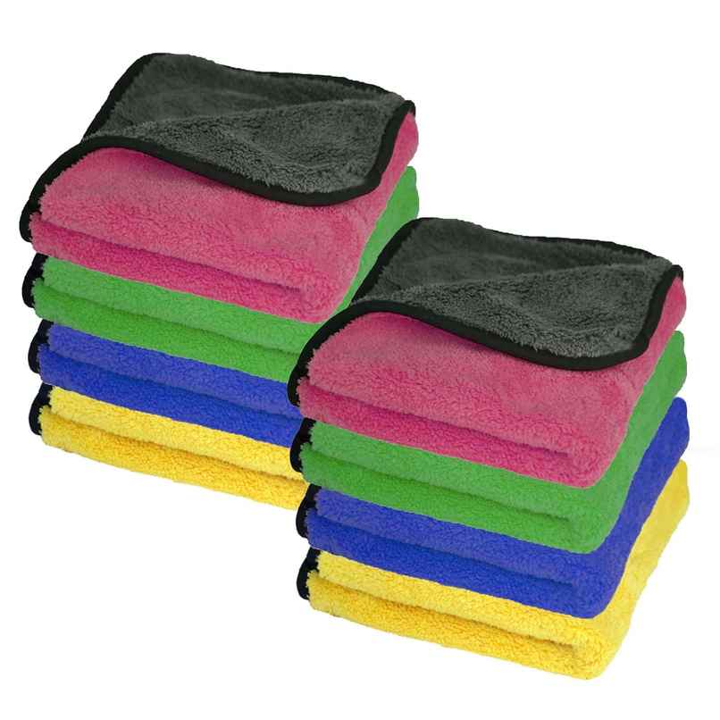 Perpetual 500 GSM Microfibe Cloth for Cleaning wash Basin, car, Home Kitchen, Bathroom