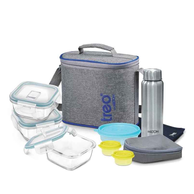 Treo By Milton All Fresh Premier Tiffin Square Set Of 8 Treo By Milton All Fresh Premier Tiffin Square Set Of 8
