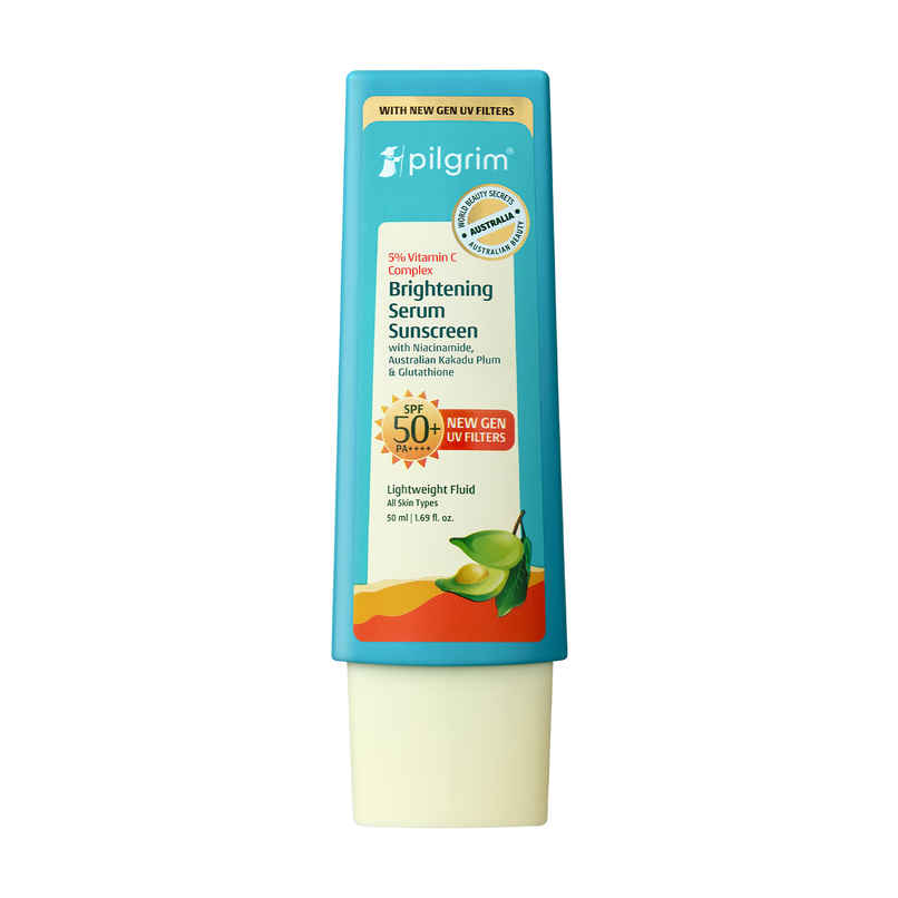 Pilgrim 5% Vitamin C Brightening Ultra Light Gel Sunscreen SPF 60 PA++++ W/ Australian Kakadu Plum