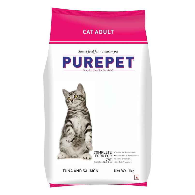 Purepet Tuna & Salmon Adult Dry Cat Food
