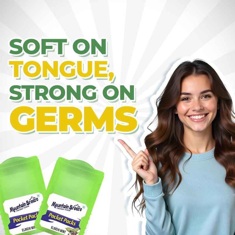 MOUNTAIN BREEZE Sugar Free Strip | Elachimint