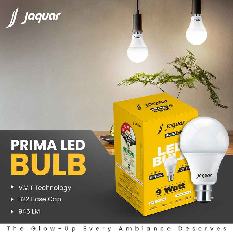 Jaquar 9W Prima Led B22 BulbCool white Jaquar 9W Prima Led B22 BulbCool white