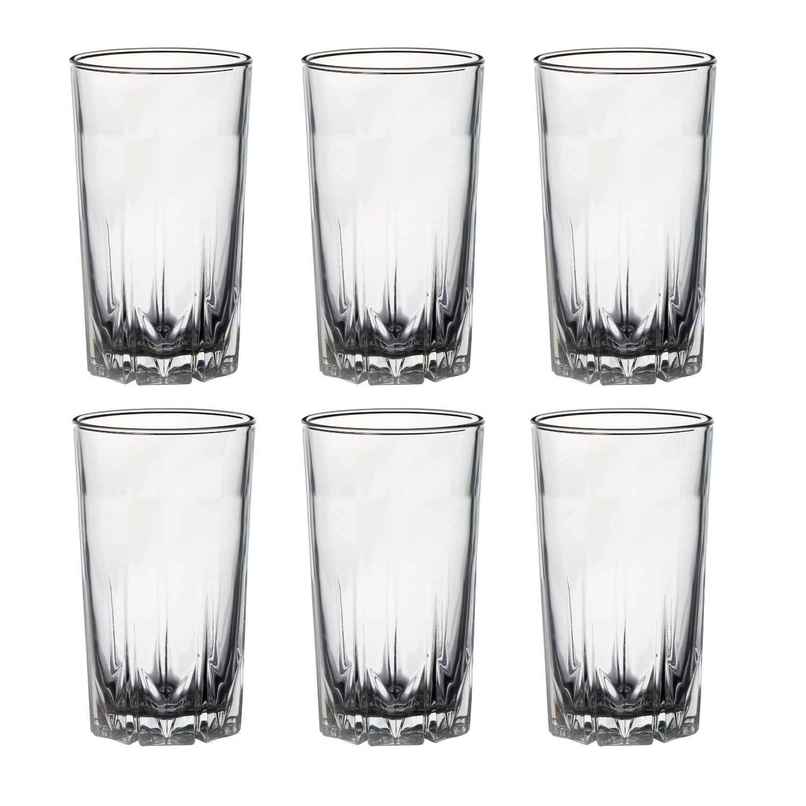Cello Estonia Tumbler Glass Set | Glass Tumblers for Water, Juice & Beverages | Clear - 310 ml Cello Estonia Tumbler Glass Set | Glass Tumblers for Water, Juice & Beverages | Clear - 310 ml