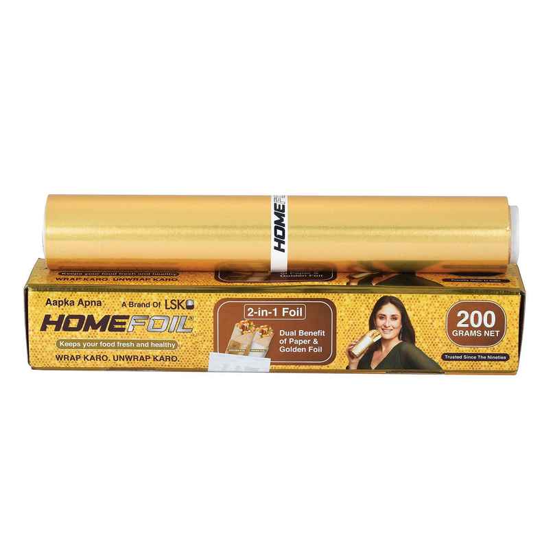 HOMEFOIL 2-in-1 Paper & Golden Foil | 13.22 m HOMEFOIL 2-in-1 Paper & Golden Foil | 13.22 m