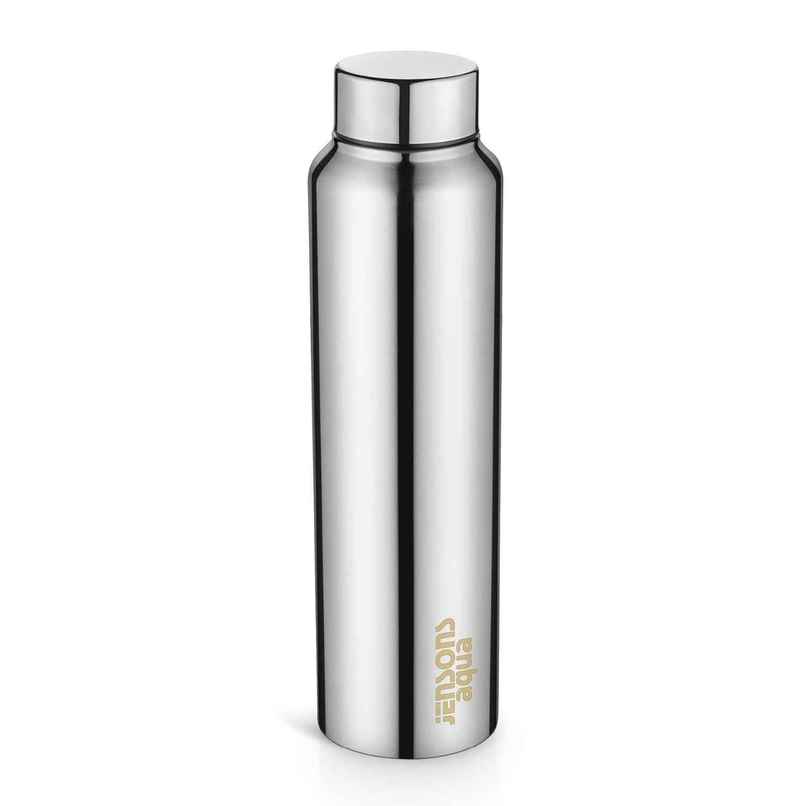 Jensons Stainless Steel Water Bottle 1 Litre | Leak Proof | Rust Resistant | Fridge Safe
