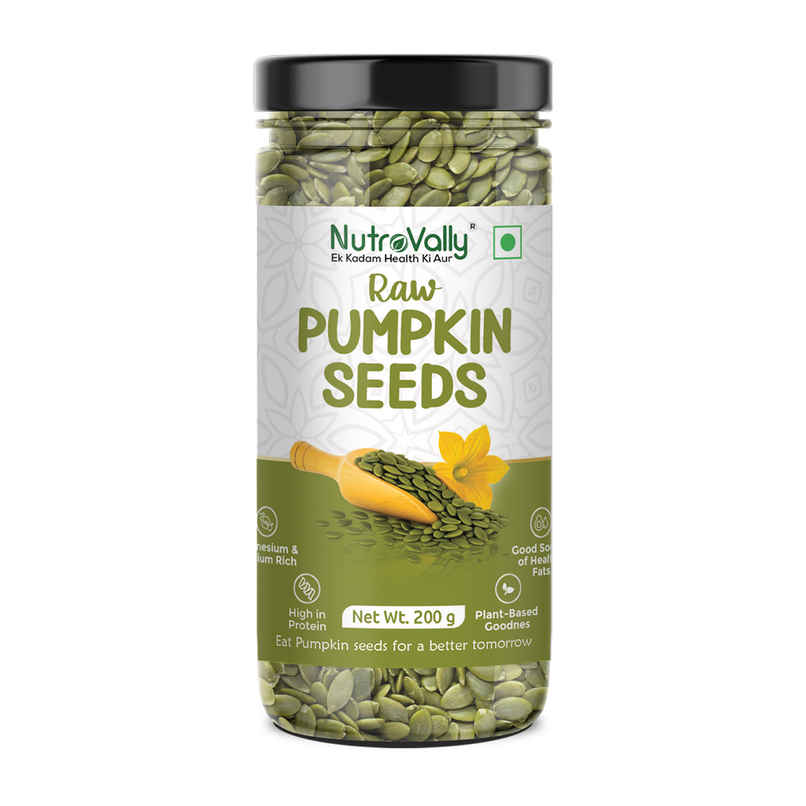 NutroVally Premium Pumpkin Seeds High Protein Superfood